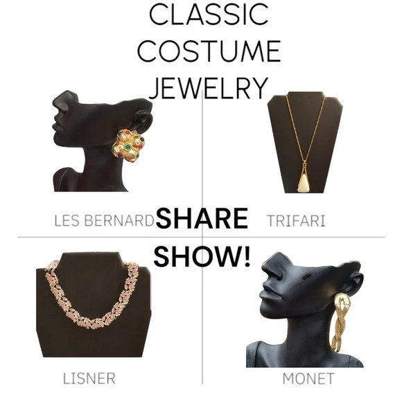Monet Jewelry - CLASSIC COSTUME JEWELRY BRANDS SHARE SHOW!!